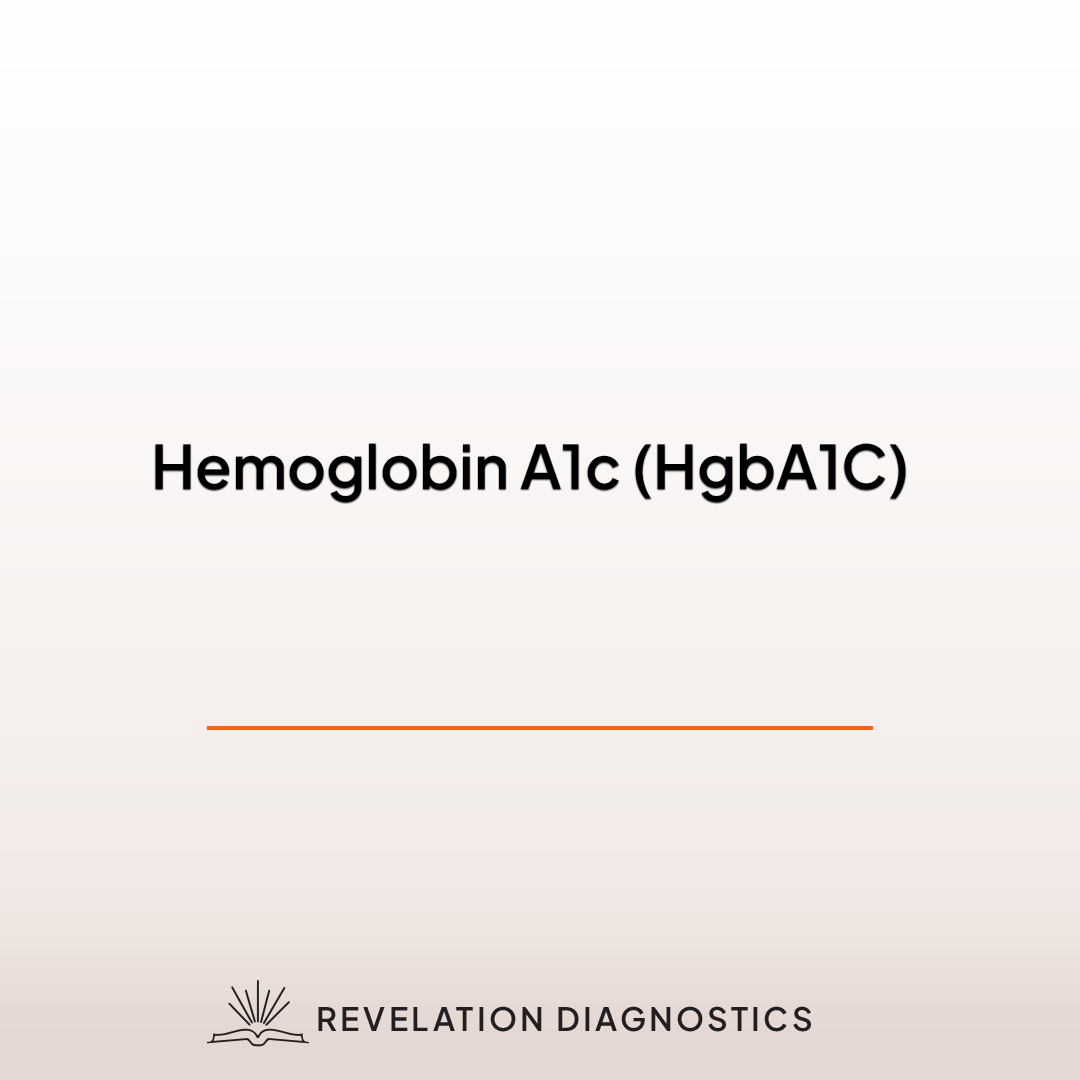 Hemoglobin A1c (HgbA1C)