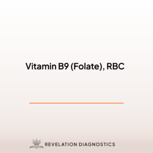 Vitamin B9 (Folate), RBC